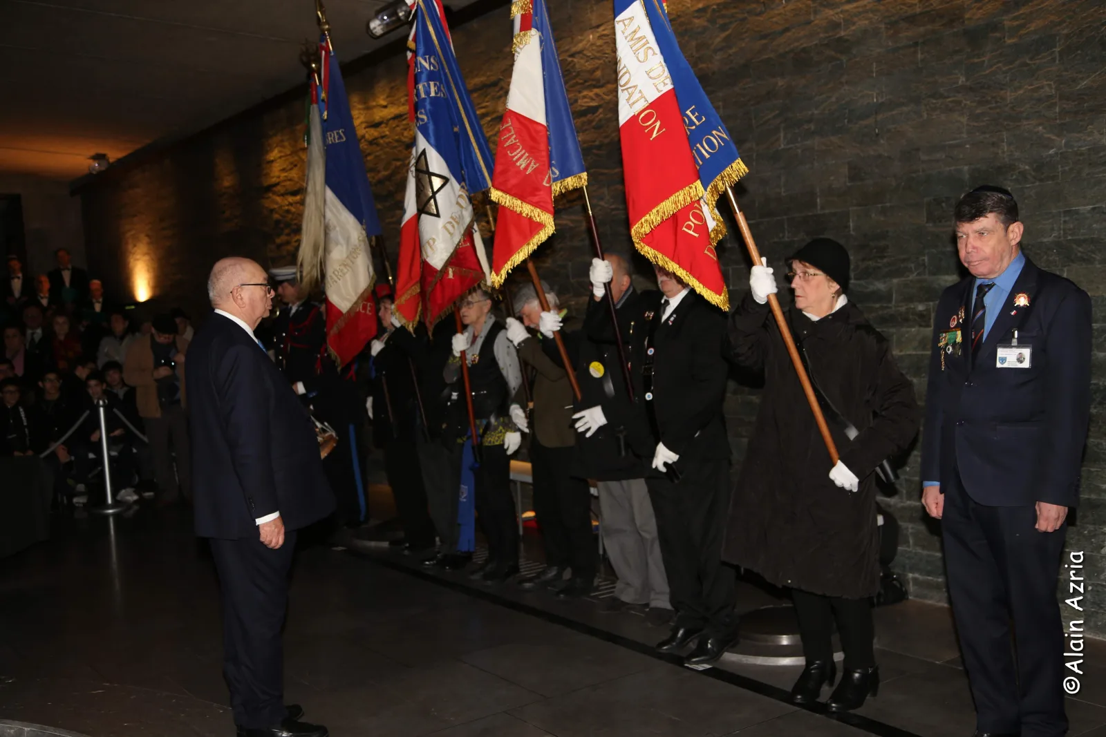 Cérémonie mémorial de la shoah 9 decembre 2018