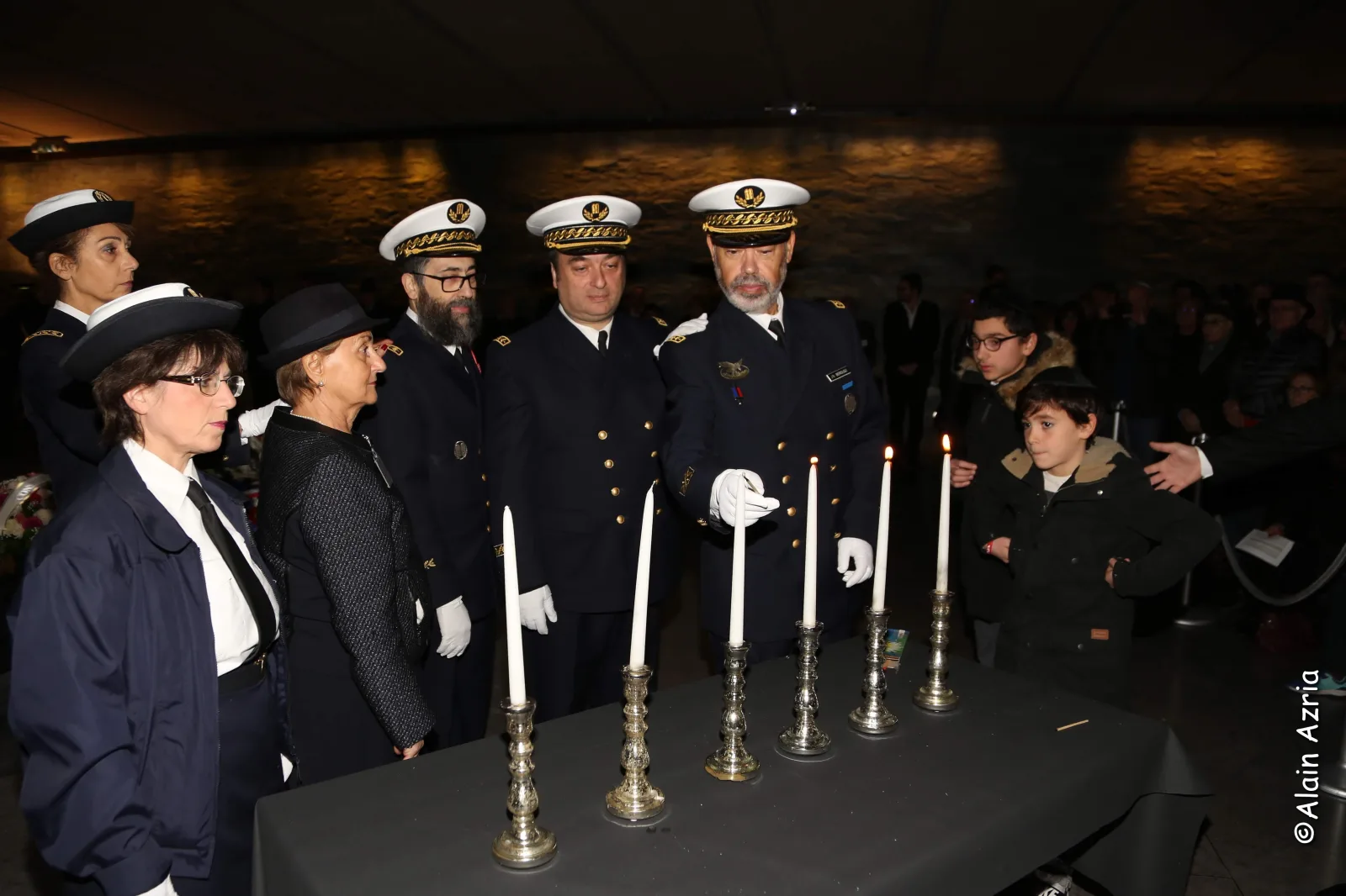 Cérémonie mémorial de la shoah 9 decembre 2018