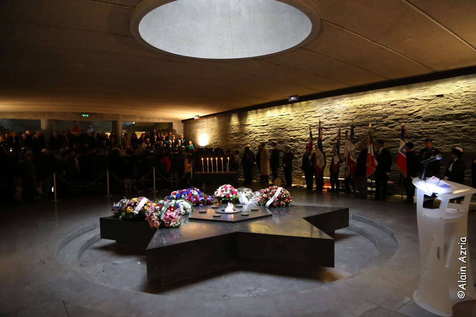Cérémonie mémorial de la shoah 9 decembre 2018